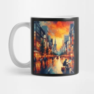 Tokyo City - Street painter Mug